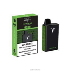 Ignite Vape France - IGNITE V60 stylo vape fraise-kiwi VVFB0237