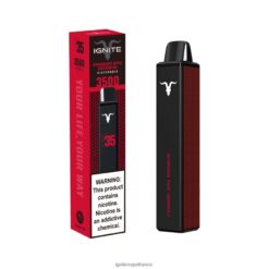 Ignite Vape Paris - IGNITE V35 stylo vape fraise pomme pastèque VVFB02137