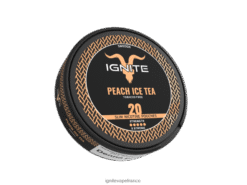 Ignite Vape Paris - IGNITE sachets de nicotine thé glacé à la pêche VVFB02173