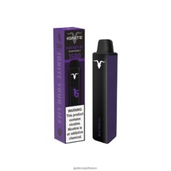 Ignite Vape Reviews - IGNITE V15 stylo vape glace bleue VVFB02107