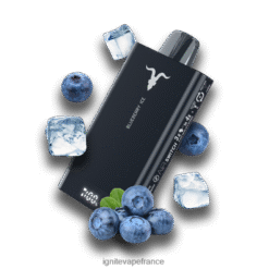Ignite Vape Sales - IGNITE V150 stylo vape glace aux myrtilles VVFB0267