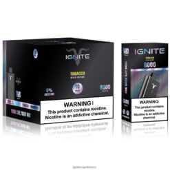 Ignite Vape Sales - IGNITE V80 stylo vape, paquet de 10 tabac VVFB024