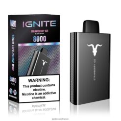 Ignite Vape Shop - IGNITE V80 stylo vape glace à la fraise VVFB0250