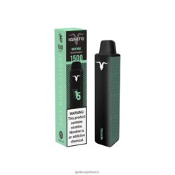 Ignite Vape Store - IGNITE V15 stylo vape menthol VVFB02114