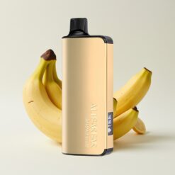 Alibarbar Ingot 9000 Puffs Banane Électrisante - 22ml, 2350mAh, 90g