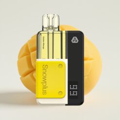 Snowplus Swift 5000 Puffs Kit Prérempli Mangue Dorée – 1000 mAh, 2+10 ml, Dual Mesh