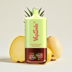 VapSolo Triple 30000 Puffs Mangue Ananas Acidulé - 40ml, 20/50mg/ml, Type-C
