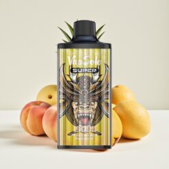 Vapsolo Super 15000 Puffs Pêche Mangue Ananas – 40ml, 850mAh, Type-C