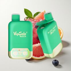 Vapsolo Twins 20000 Puffs Myrtille Cassis & Pamplemousse Rafraîchissant – 40ml, 20/50mg